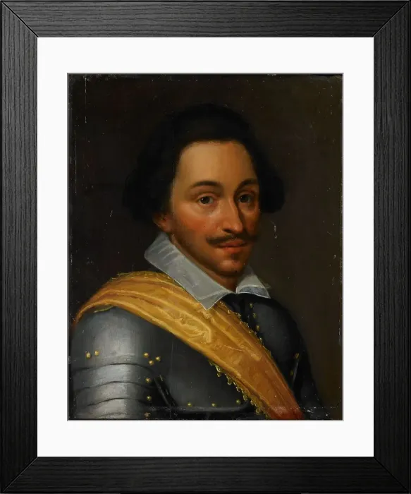 Framed Print : Portrait of Philips (1566-95), Count of Nassau, c.1610-c.1620. Creator: Workshop of Jan Antonisz van Ravesteyn Framed Print : Portrait of Philips (1566-95), Count of Nassau, c.1610-c.1620. Creator: Workshop of Jan Antonisz van Ravesteyn
