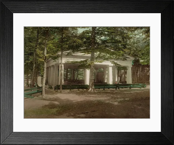 Framed Print : Hall of Philosophy, Chautauqua, New York, c1898. Creator: Unknown Framed Print : Hall of Philosophy, Chautauqua, New York, c1898. Creator: Unknown