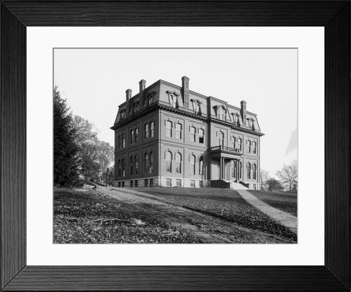 Framed Print : Culver Hall, Dartmouth College, ca 1900. Creator: Unknown Framed Print : Culver Hall, Dartmouth College, ca 1900. Creator: Unknown