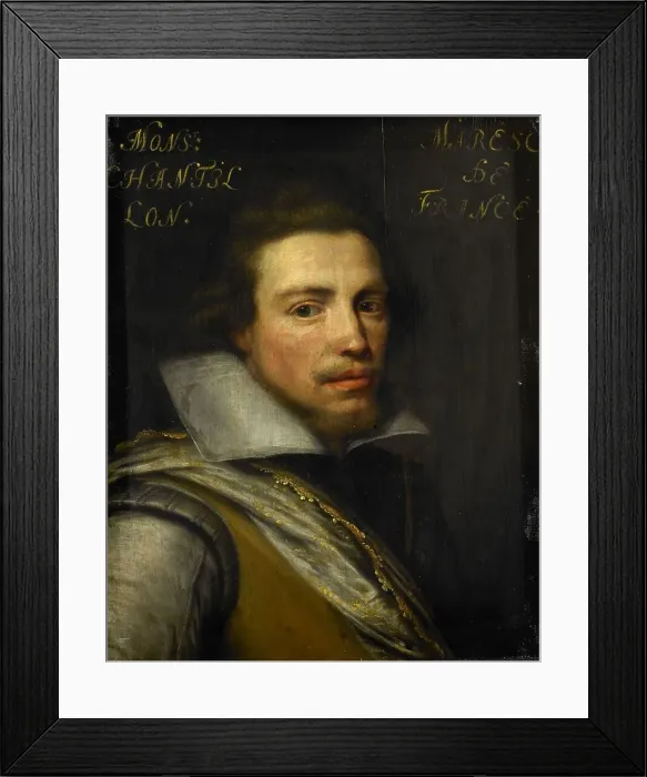 Framed Print : Portrait of Gaspard de Coligny III (1584-1646), Count of Châtillon sur Loing, c.1609-c.1633. Creator: Workshop of Jan Antonisz van Ravesteyn Framed Print : Portrait of Gaspard de Coligny III (1584-1646), Count of Châtillon sur Loing, c.1609-c.1633. Creator: Workshop of Jan Antonisz van Ravesteyn