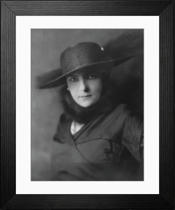 Framed Print : Rose, Walter, Mrs. portrait photograph, 1916 Apr. 11. Creator: Arnold Genthe Framed Print : Rose, Walter, Mrs. portrait photograph, 1916 Apr. 11. Creator: Arnold Genthe