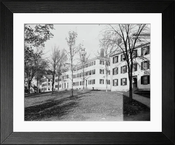 Framed Print : Dartmouth and Wentworth Halls, Dartmouth College, ca 1900. Creator: Unknown Framed Print : Dartmouth and Wentworth Halls, Dartmouth College, ca 1900. Creator: Unknown