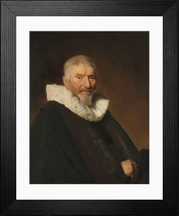 Framed Print : Johan van Schoterbosch (ca. 1564-1654). Councillor and Alderman of Haarlem, 1647. Creator: Jan Verspronck Framed Print : Johan van Schoterbosch (ca. 1564-1654). Councillor and Alderman of Haarlem, 1647. Creator: Jan Verspronck