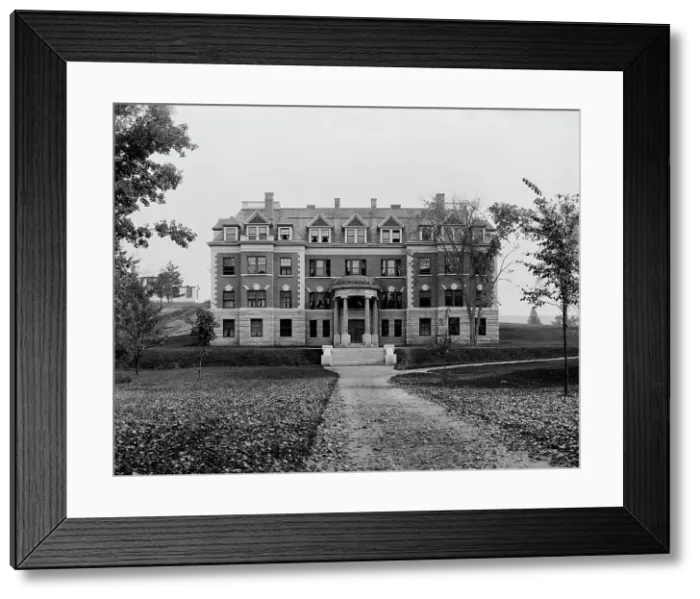 Framed Print : Richardson Hall, Dartmouth College, ca 1900. Creator: Unknown Framed Print : Richardson Hall, Dartmouth College, ca 1900. Creator: Unknown