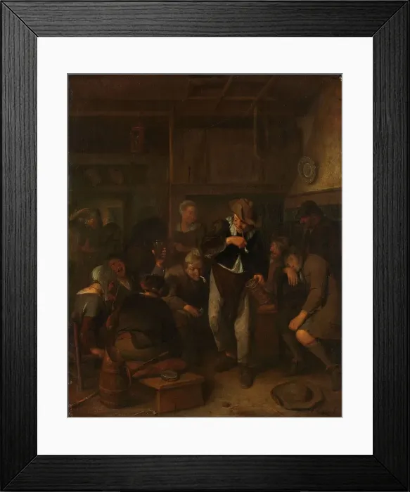 Framed Print : Country Inn, 1660-1702. Creator: Richard Brakenburgh Framed Print : Country Inn, 1660-1702. Creator: Richard Brakenburgh