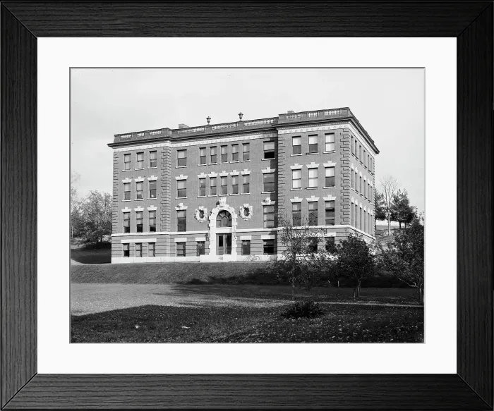 Framed Print : Wilder Hall, Dartmouth College, ca 1900. Creator: Unknown Framed Print : Wilder Hall, Dartmouth College, ca 1900. Creator: Unknown