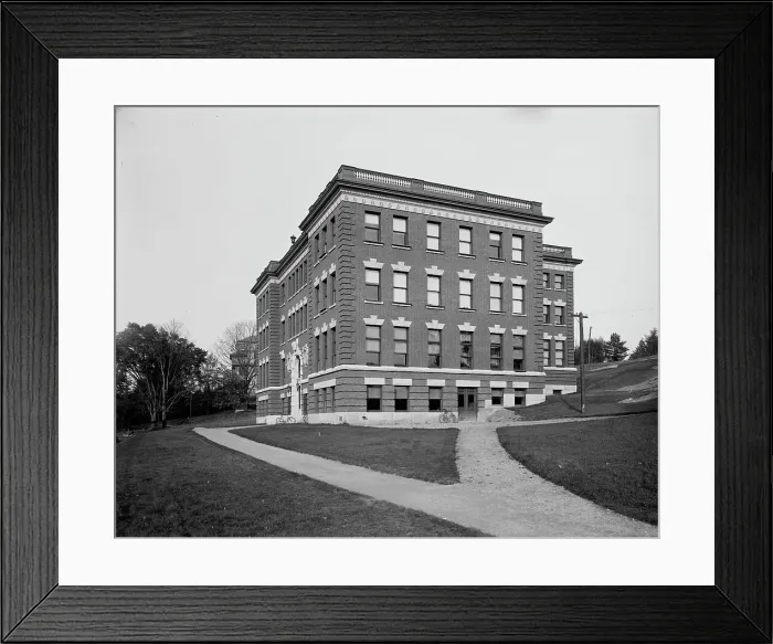 Framed Print : Wilder Hall, Dartmouth College, ca 1900. Creator: Unknown Framed Print : Wilder Hall, Dartmouth College, ca 1900. Creator: Unknown