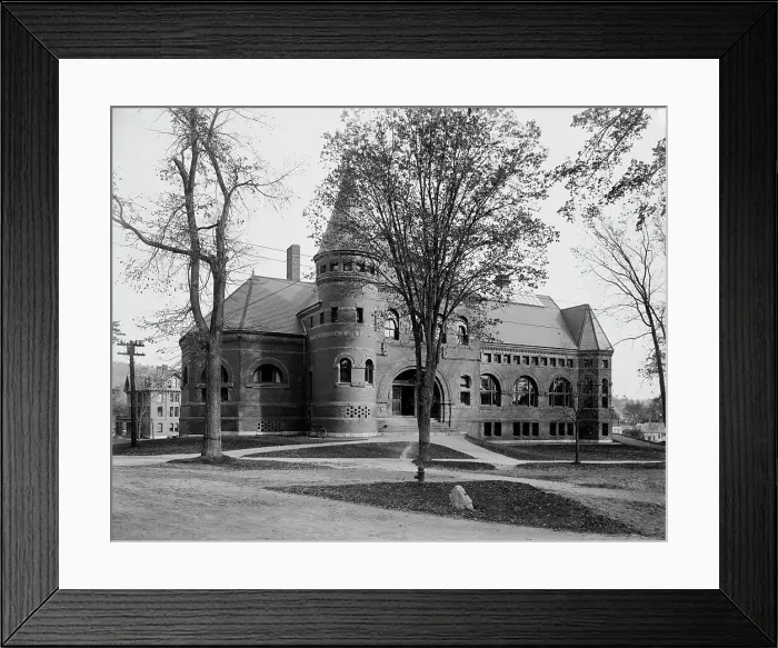 Framed Print : Wilson Library, Dartmouth College, ca 1900. Creator: Unknown Framed Print : Wilson Library, Dartmouth College, ca 1900. Creator: Unknown