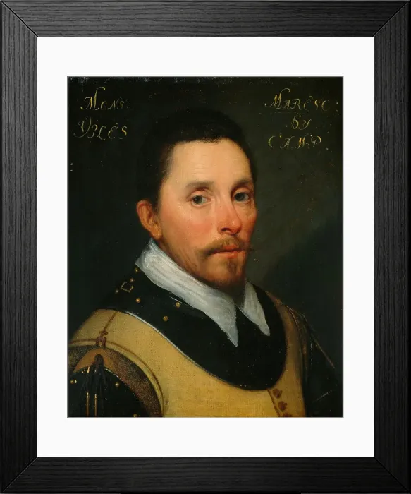 Framed Print : Portrait of Joost de Zoete (?-1589), Lord of Villers, c.1609-c.1633. Creator: Workshop of Jan Antonisz van Ravesteyn Framed Print : Portrait of Joost de Zoete (?-1589), Lord of Villers, c.1609-c.1633. Creator: Workshop of Jan Antonisz van Ravesteyn