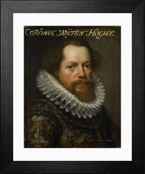 Framed Print : Portrait of Anthonis van Utenhove (?-1625), Lord of Rijnesteyn, 1619. Creator: Paulus Moreelse (workshop of) Framed Print : Portrait of Anthonis van Utenhove (?-1625), Lord of Rijnesteyn, 1619. Creator: Paulus Moreelse (workshop of)