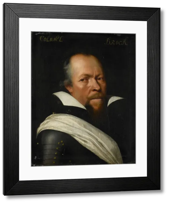 Framed Print : Portrait of Sir William Brog (1563-1636), c.1609-c.1633. Creator: Workshop of Jan Antonisz van Ravesteyn Framed Print : Portrait of Sir William Brog (1563-1636), c.1609-c.1633. Creator: Workshop of Jan Antonisz van Ravesteyn