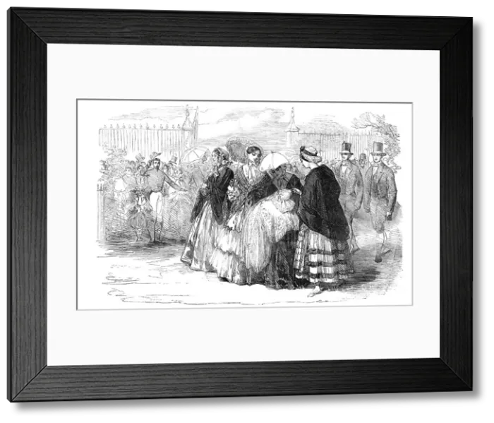 Framed Print : First Appearance of the Imperial Prince in Public, 1856. Creator: Unknown Framed Print : First Appearance of the Imperial Prince in Public, 1856. Creator: Unknown