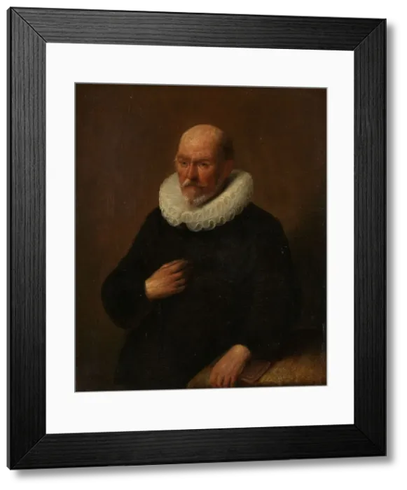 Framed Print : Portrait of a Man, c.1635. Creator: Unknown Framed Print : Portrait of a Man, c.1635. Creator: Unknown