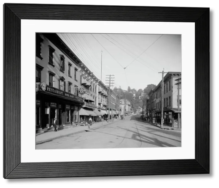 Framed Print : Main Street, Tarrytown, N.Y. c.between 1910 and 1920. Creator: Unknown Framed Print : Main Street, Tarrytown, N.Y. c.between 1910 and 1920. Creator: Unknown