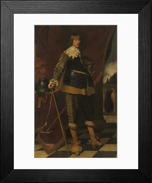 Framed Print : Portrait of Henry Casimir I (1612-40), Count of Nassau-Dietz, c.1632. Creator: Wybrand Simonsz. de Geest the Elder Framed Print : Portrait of Henry Casimir I (1612-40), Count of Nassau-Dietz, c.1632. Creator: Wybrand Simonsz. de Geest the Elder