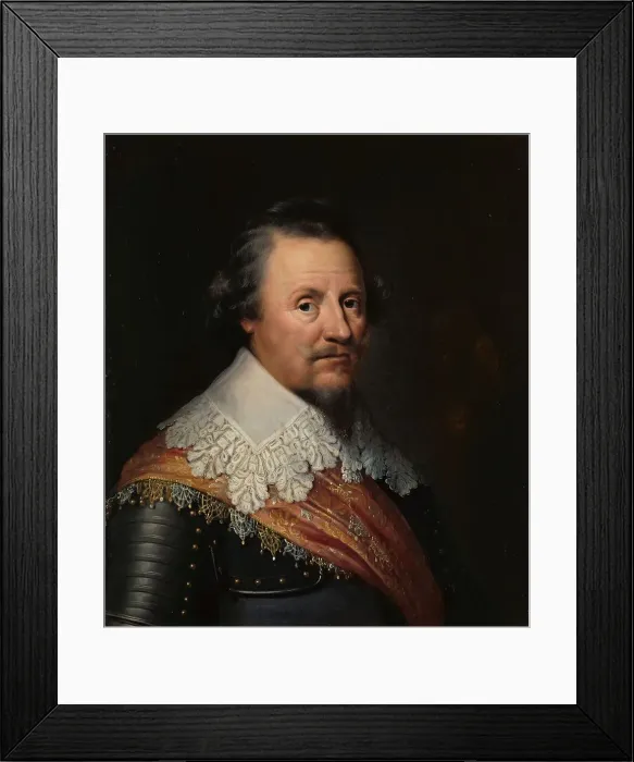 Framed Print : Portrait of Ernst Casimir I (1573-1632), Count of Nassau-Dietz, 1633. Creator: Wybrand Simonsz. de Geest the Elder Framed Print : Portrait of Ernst Casimir I (1573-1632), Count of Nassau-Dietz, 1633. Creator: Wybrand Simonsz. de Geest the Elder