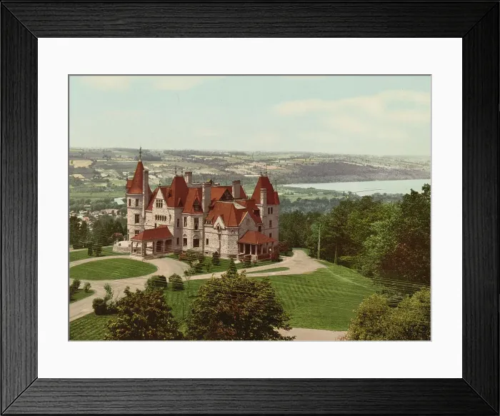 Framed Print : Chi Psi Fraternity House, Cornell University, ca 1900. Creator: Unknown Framed Print : Chi Psi Fraternity House, Cornell University, ca 1900. Creator: Unknown