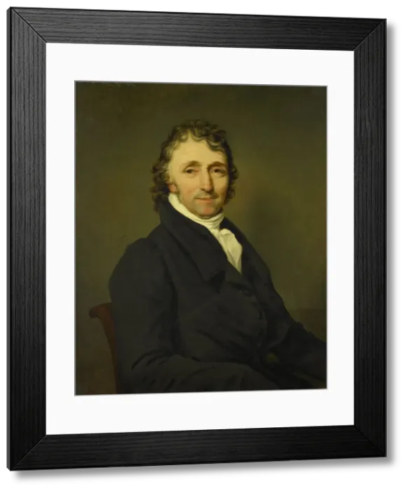 Framed Print : Portrait of Clemens van Demmeltraadt (1773-1841), c.1820-c.1841. Creator: Louis Moritz Framed Print : Portrait of Clemens van Demmeltraadt (1773-1841), c.1820-c.1841. Creator: Louis Moritz