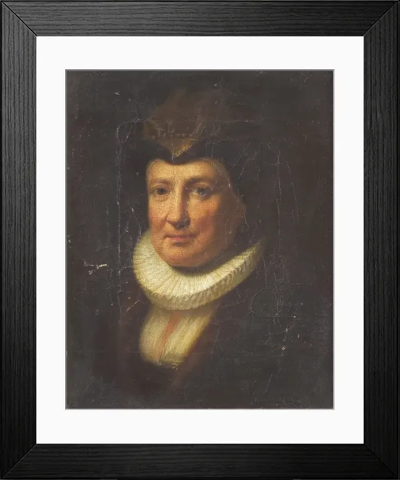 Framed Print : Portrait of the Artist's Mother, 1628-1675. Creator: Gerrit Dou Framed Print : Portrait of the Artist's Mother, 1628-1675. Creator: Gerrit Dou