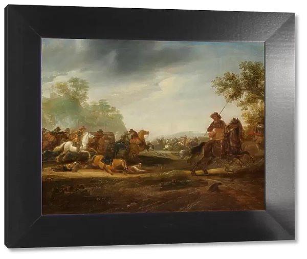 Cavalry Skirmish, 1625-1660. Creator: Abraham van der Hoef