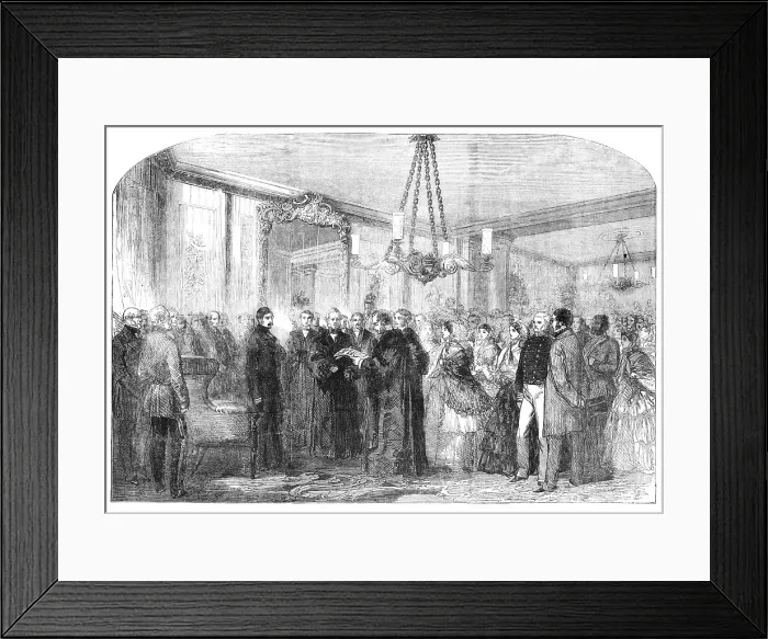 Framed Print : Reception of Major-General Sir William Fenwick Williams at Dover - the Reading of the Corporation Ad Creator: Unknown Framed Print : Reception of Major-General Sir William Fenwick Williams at Dover - the Reading of the Corporation Ad Creator: Unknown