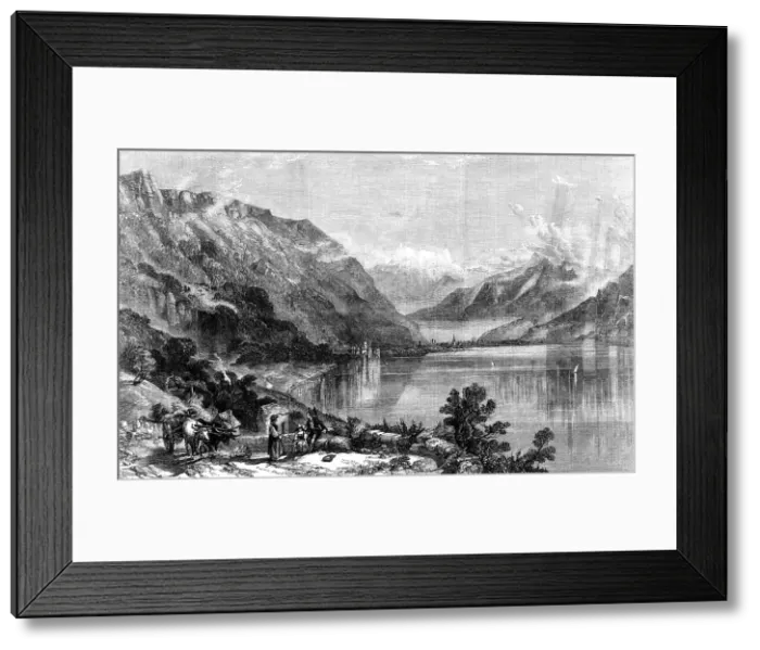 Framed Print : The Lake of Geneva - painted by W. Collingwood Smith - from the Exhibition of the Society of Paint Creator: Unknown. The Lake of Geneva - painted by W. Collingwood Smith - from the Exhibition of the Society of Paint Creator: Unknown Framed Print : The Lake of Geneva - painted by W. Collingwood Smith - from the Exhibition of the Society of Paint Creator: Unknown. The Lake of Geneva - painted by W. Collingwood Smith - from the Exhibition of the Society of Paint Creator: Unknown