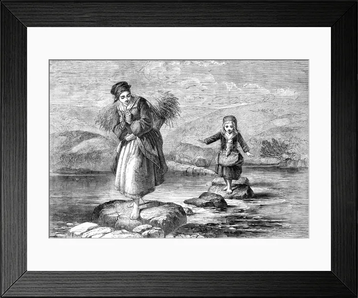 Framed Print : Come Along - painted by J. J. Jenkins - from the Exhibition of the Society of Painters in Water Co Creator: Harvey Orrin Smith. Come Along - painted by J. J Framed Print : Come Along - painted by J. J. Jenkins - from the Exhibition of the Society of Painters in Water Co Creator: Harvey Orrin Smith. Come Along - painted by J. J