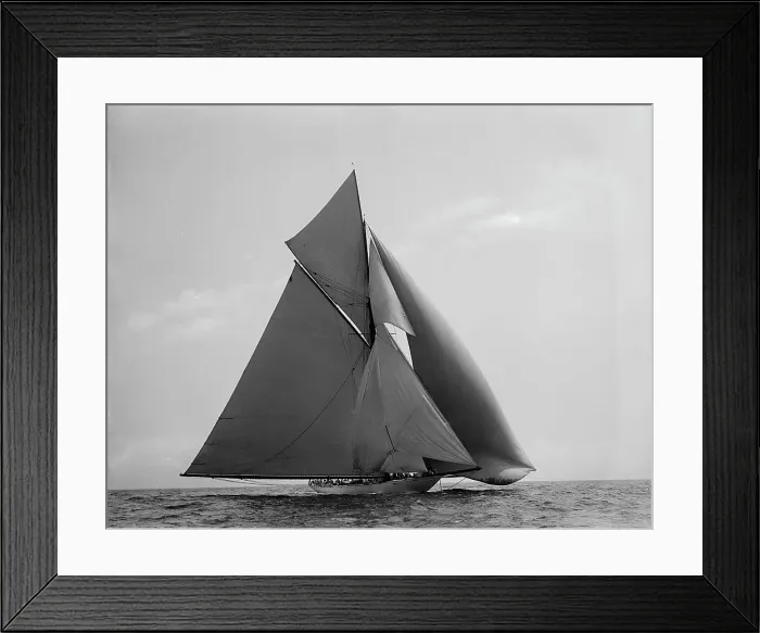 Framed Print : Vigilant, 1895 Aug 6, c1895. Creator: Johns Johnston Framed Print : Vigilant, 1895 Aug 6, c1895. Creator: Johns Johnston