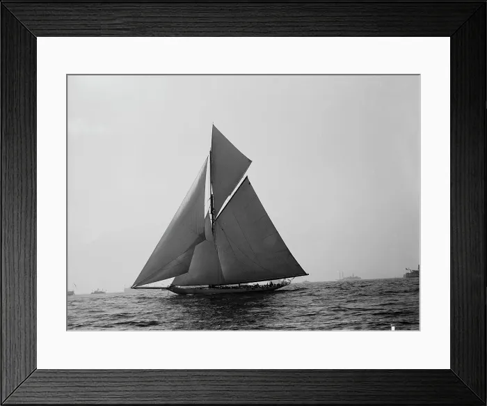 Framed Print : Vigilant, (1893 Oct?). Creator: Johns Johnston Framed Print : Vigilant, (1893 Oct?). Creator: Johns Johnston