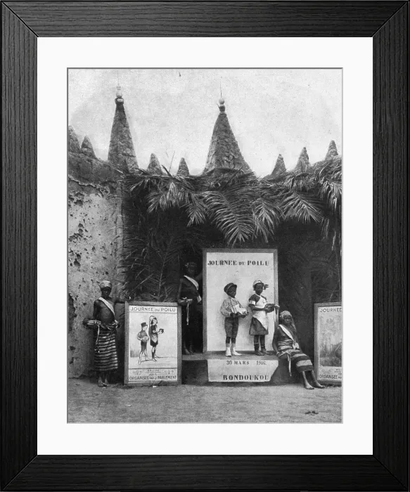 Framed Print : Le Loyalisme Musulman; A bondoukou: La Journee du Poilu a Bondoukou (Cote d'Ivoire)... 1916. Creator: Unknown. Le Loyalisme Musulman; A bondoukou: La Journee du Poilu a Bondoukou (Cote d'Ivoire)... 1916. Creator: Unknown Framed Print : Le Loyalisme Musulman; A bondoukou: La Journee du Poilu a Bondoukou (Cote d'Ivoire)... 1916. Creator: Unknown. Le Loyalisme Musulman; A bondoukou: La Journee du Poilu a Bondoukou (Cote d'Ivoire)... 1916. Creator: Unknown