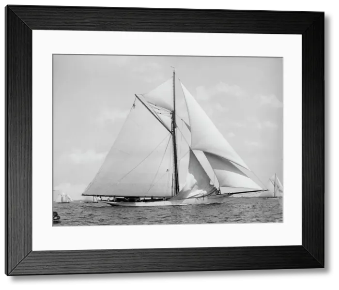 Framed Print : Volunteer, 1894. Creator: Johns Johnston Framed Print : Volunteer, 1894. Creator: Johns Johnston