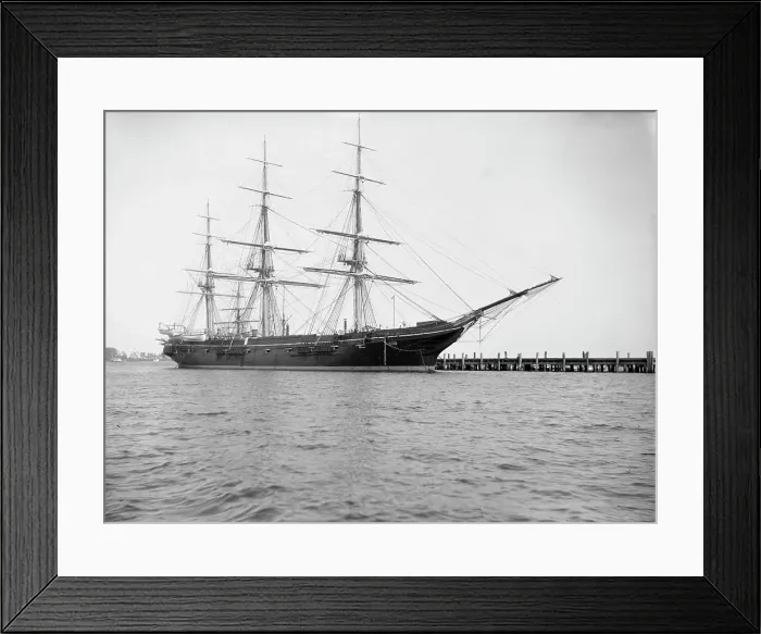 Framed Print : U.S.S. Monongahela, between 1890 and 1901. Creator: Unknown Framed Print : U.S.S. Monongahela, between 1890 and 1901. Creator: Unknown
