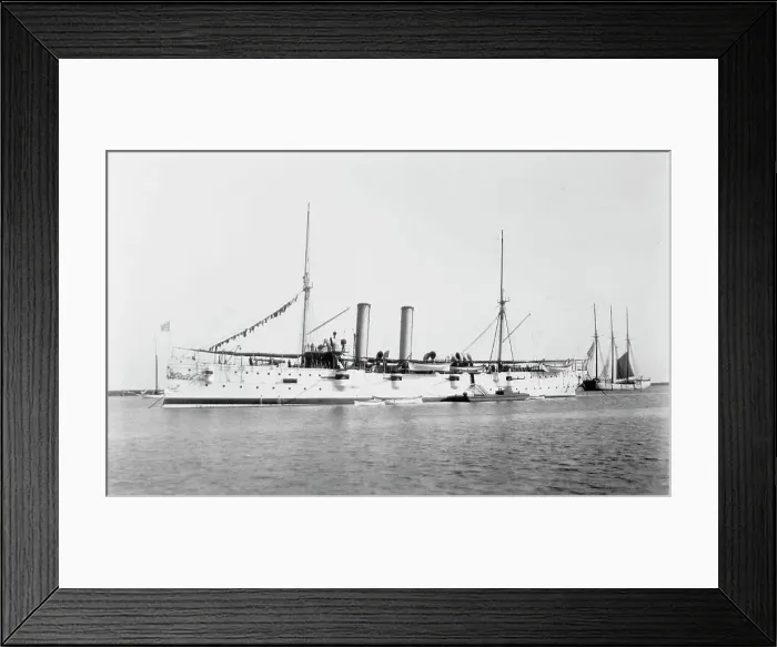 Framed Print : U.S.S. Montgomery, between 1894 and 1901. Creator: Unknown Framed Print : U.S.S. Montgomery, between 1894 and 1901. Creator: Unknown