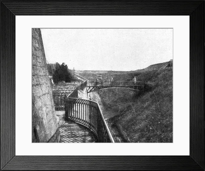 Framed Print : Les combats de Douaumont; Le fosse et l'entrée principale du fort de Douaumont au debut... 1916. Creator: Unknown Framed Print : Les combats de Douaumont; Le fosse et l'entrée principale du fort de Douaumont au debut... 1916. Creator: Unknown