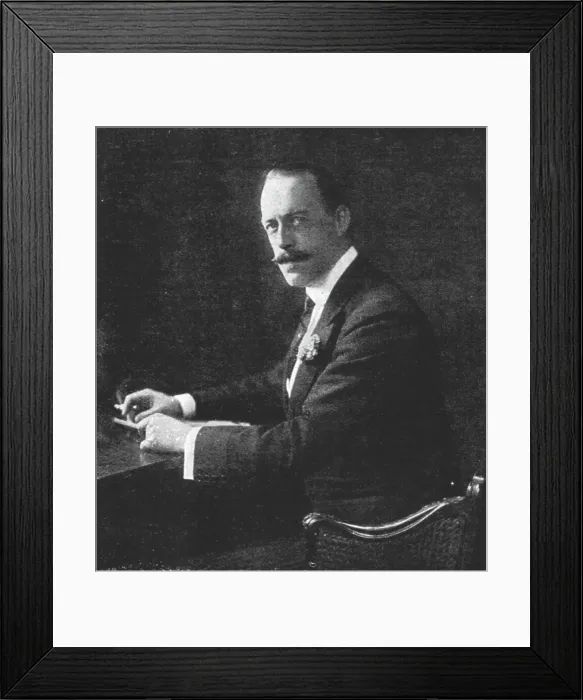 Framed Print : M. Henry Herman Harjes, president du Comite central des Secours Americains, c1915. Creator: Unknown Framed Print : M. Henry Herman Harjes, president du Comite central des Secours Americains, c1915. Creator: Unknown