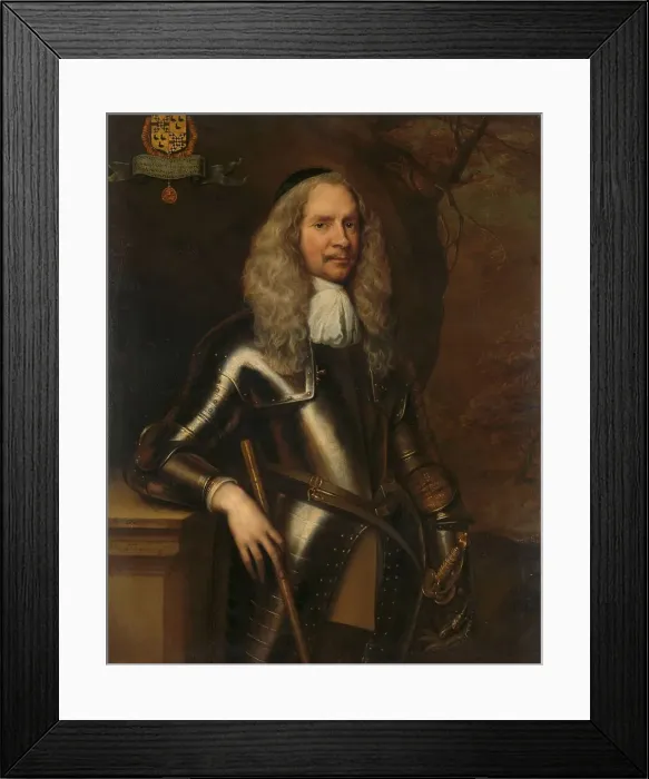 Framed Print : Portrait of Cornelis van Aerssen (1600 / 02-1662), Lord of Sommelsdijk, 1658. Creator: Adriaen Hanneman Framed Print : Portrait of Cornelis van Aerssen (1600 / 02-1662), Lord of Sommelsdijk, 1658. Creator: Adriaen Hanneman