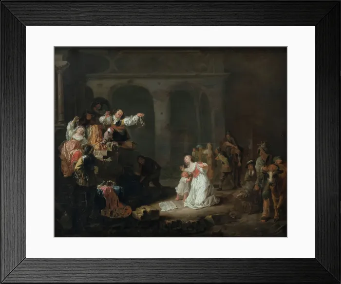 Framed Print : Plundering of a Manor House, 1633-1647. Creator: Maerten Stoop Framed Print : Plundering of a Manor House, 1633-1647. Creator: Maerten Stoop