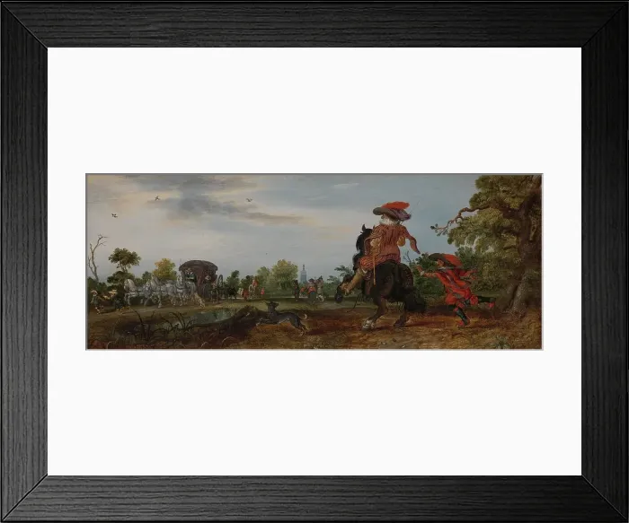 Framed Print : Summer, 1625. Creator: Adriaen van de Venne Framed Print : Summer, 1625. Creator: Adriaen van de Venne