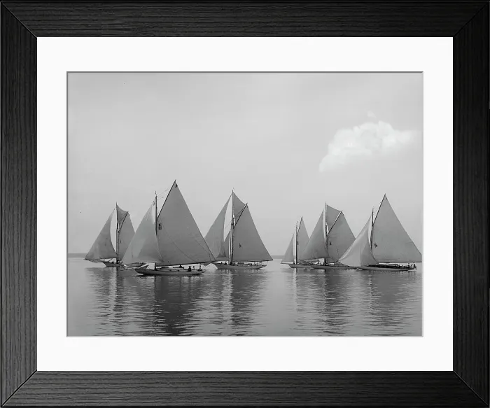 Framed Print : Start, 1899 July 15. Creator: Johns Johnston Framed Print : Start, 1899 July 15. Creator: Johns Johnston