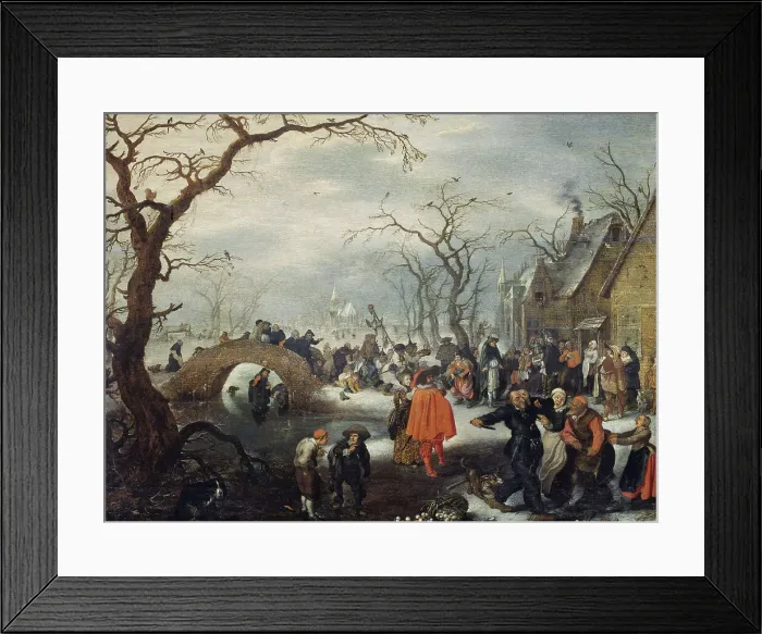 Framed Print : Shrove Tuesday in the Country, c.1625. Creator: Adriaen van de Venne