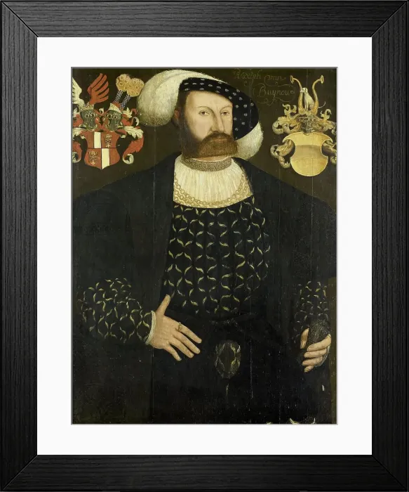 Framed Print : Presumably Posthumous Portrait of Rudolph van Buynou (d 1542), High Bailiff of Stavoren and Grietma Creator: Adriaen van Cronenburgh Framed Print : Presumably Posthumous Portrait of Rudolph van Buynou (d 1542), High Bailiff of Stavoren and Grietma Creator: Adriaen van Cronenburgh