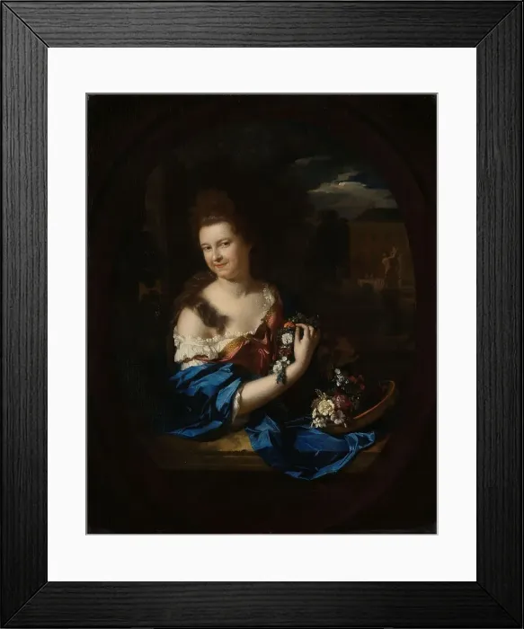Framed Print : Portrait of Margaretha Rendorp, Wife of Jan van de Poll, 1692. Creator: Adriaen van der Werff Framed Print : Portrait of Margaretha Rendorp, Wife of Jan van de Poll, 1692. Creator: Adriaen van der Werff