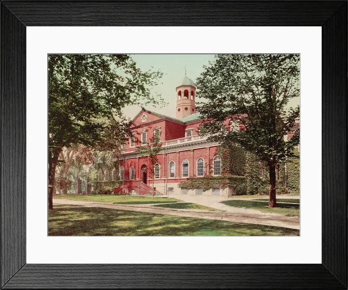 Framed Print : Harvard House, Harvard University, c1899. Creator: Unknown Framed Print : Harvard House, Harvard University, c1899. Creator: Unknown
