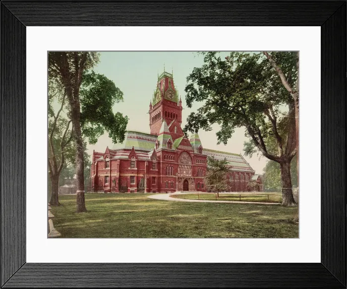 Framed Print : Memorial Hall, Harvard University, c1900. Creator: Unknown Framed Print : Memorial Hall, Harvard University, c1900. Creator: Unknown