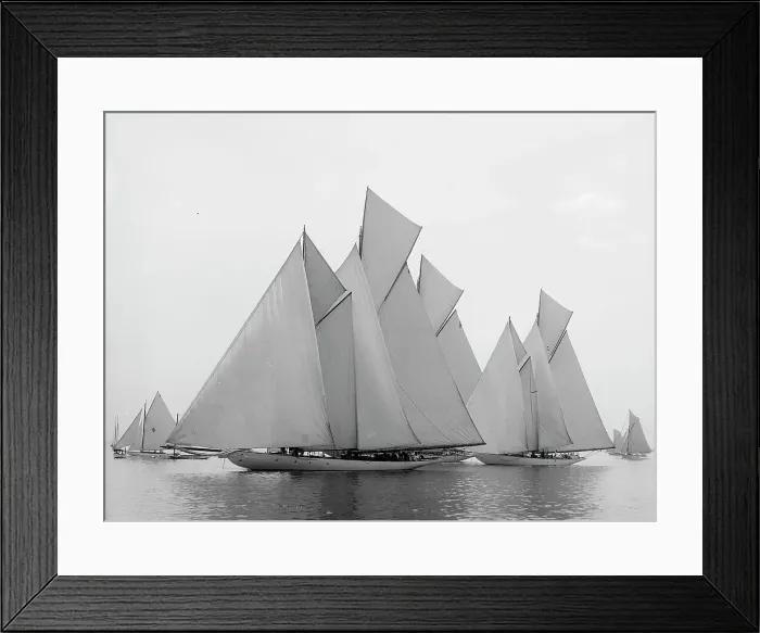 Framed Print : Start, 1899 July 15. Creator: Johns Johnston Framed Print : Start, 1899 July 15. Creator: Johns Johnston