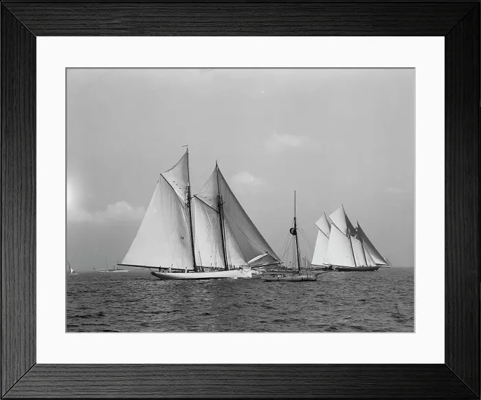 Framed Print : Start, Larchmont, 1894 Sept 15. Creator: Johns Johnston Framed Print : Start, Larchmont, 1894 Sept 15. Creator: Johns Johnston