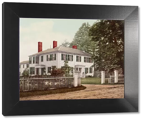 The Emerson House, Concord, c1900. Creator: Unknown