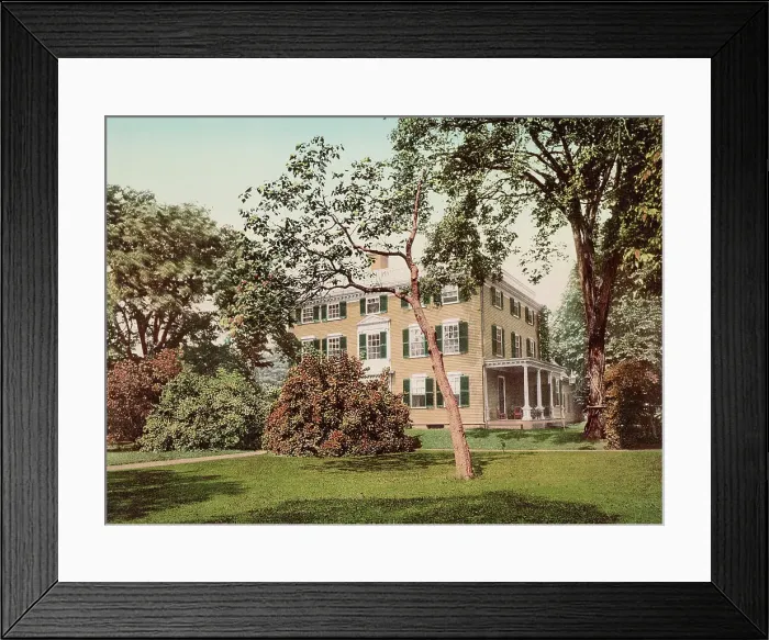 Framed Print : The Lowell House, Cambridge, c1900. Creator: Unknown Framed Print : The Lowell House, Cambridge, c1900. Creator: Unknown