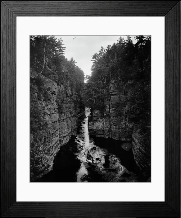 Framed Print : The Pool, Ausable Chasm, N.Y. c1905. Creator: Unknown Framed Print : The Pool, Ausable Chasm, N.Y. c1905. Creator: Unknown