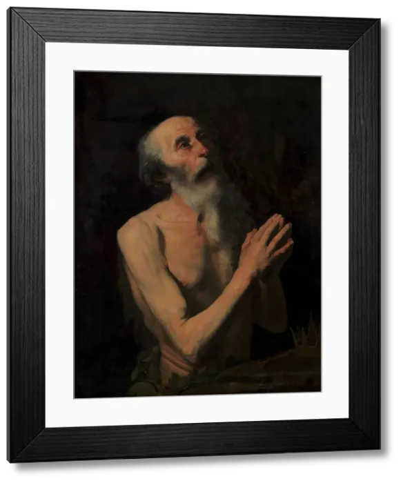 Framed Print : Onuphrius the Hermit, 1637-1764. Creator: Jusepe de Ribera Framed Print : Onuphrius the Hermit, 1637-1764. Creator: Jusepe de Ribera